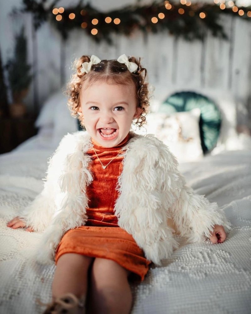 The Ivory Luxe Shag Jacket | Mommy & Me