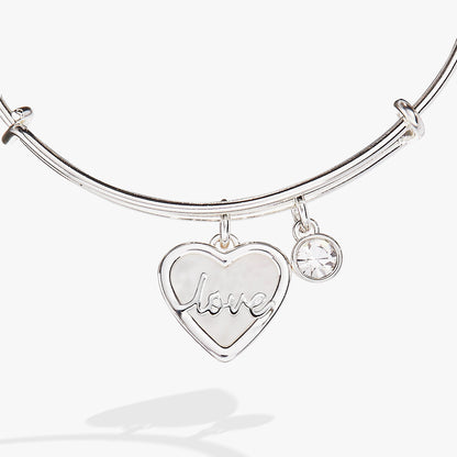 Love Mother of Pearl Bangle