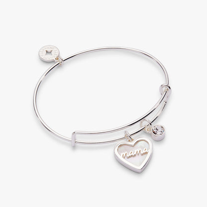 Mama Mother of Pearl Bangle
