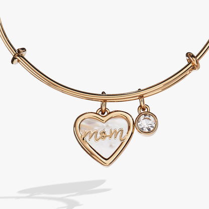 Mom Mother of Pearl Bangle
