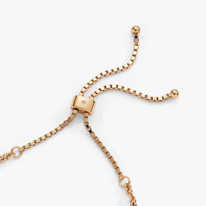Mushroom Bolo Charm Bracelet