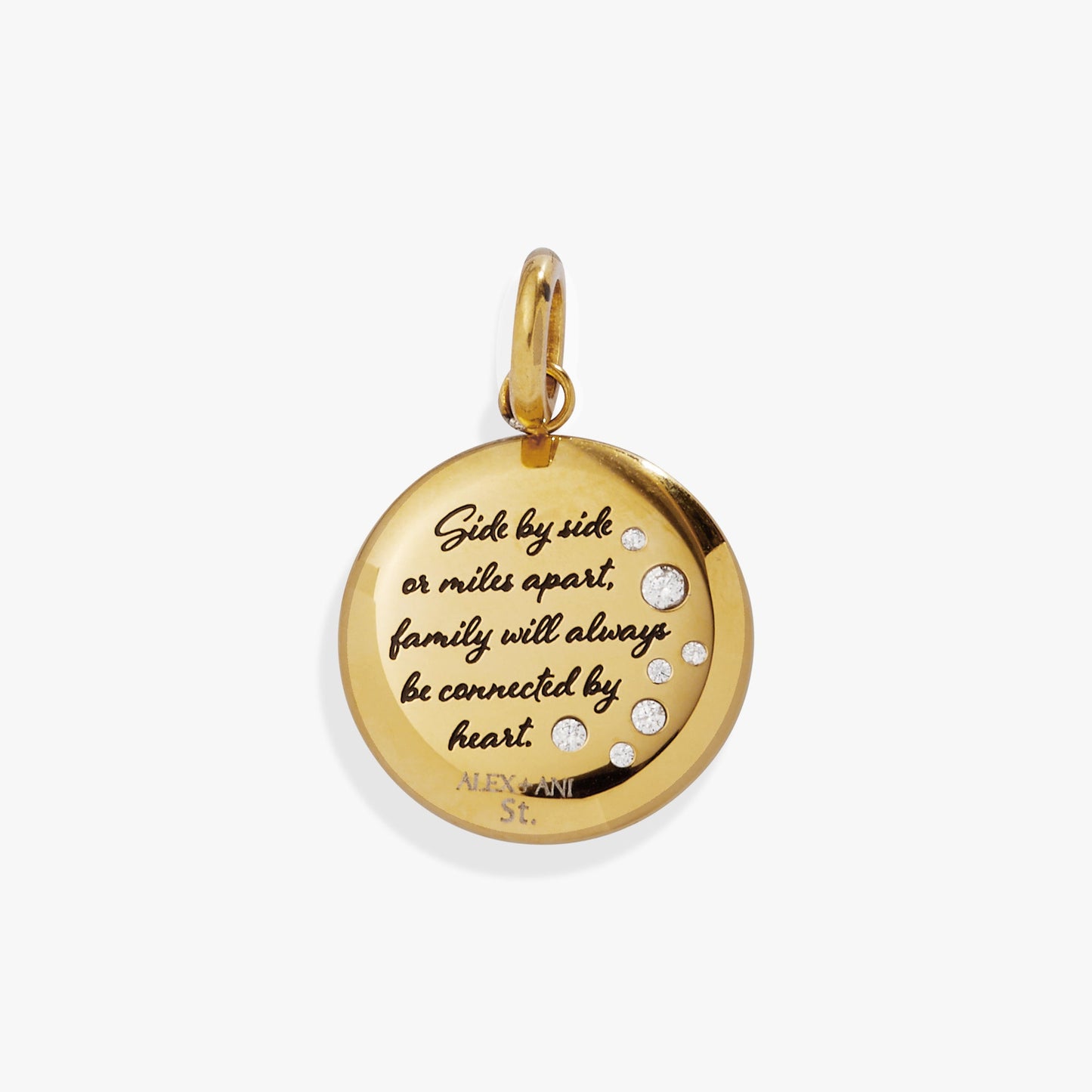 Niece Lavender Disc Charm