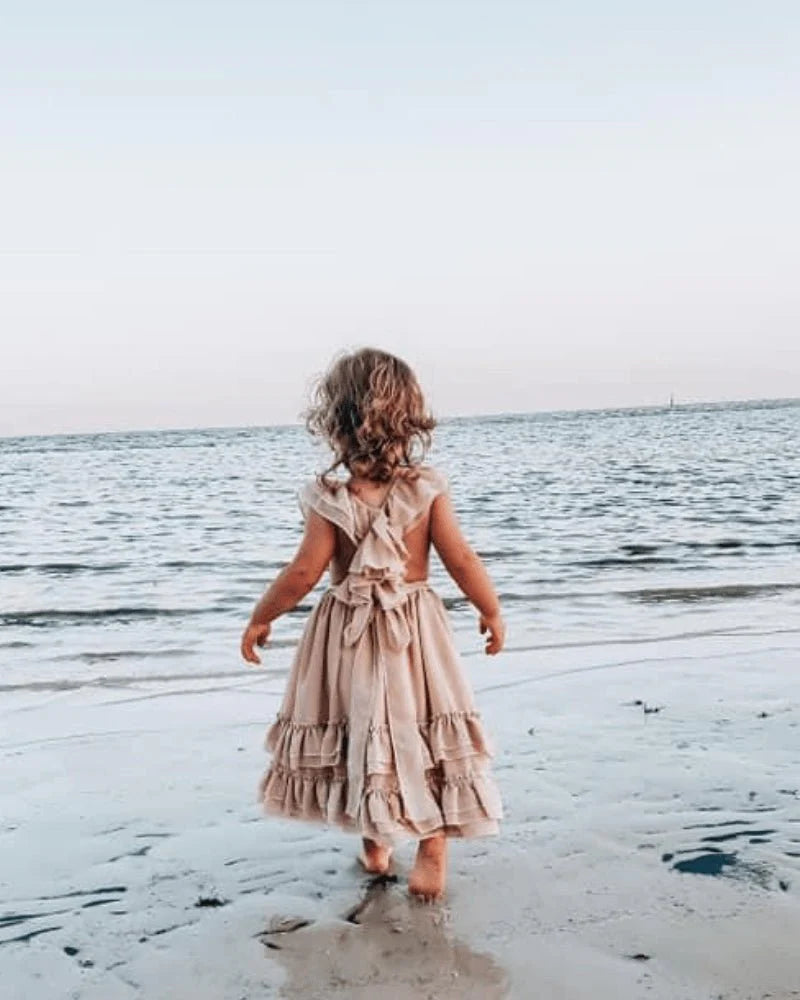 Nellie Ruffle Maxi Dress