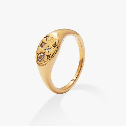 Scorpio Zodiac Ring